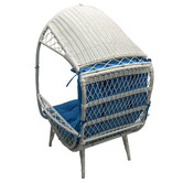 Naturally Provinicial Millie Standing Outdoor Basket Chair