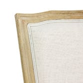 Naturally Provinicial Natural &amp; Cream Oakley Wooden Dining Chair