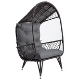 Naturally Provinicial Millie Standing Outdoor Basket Chair