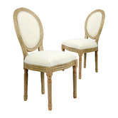 Naturally Provinicial Samiha Wooden Dining Chairs