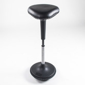 Naturally Provinicial Namcel Faux Leather Ergonomic Office Stool