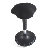 Naturally Provinicial Black Cranland Ergonomic Office Stool