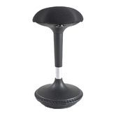 Naturally Provinicial Black Cranland Ergonomic Office Stool