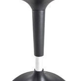 Naturally Provinicial Black Cranland Ergonomic Office Stool