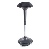Naturally Provinicial Black Cranland Ergonomic Office Stool