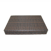 Naturally Provinicial Rossi Rattan Foldable Outdoor Side Table