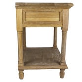 Naturally Provinicial Harriett American Oak Bedside Table
