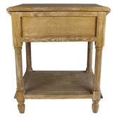 Naturally Provinicial Harriett American Oak Bedside Table