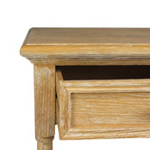 Naturally Provinicial Harriett American Oak Bedside Table