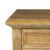 Naturally Provinicial Harriett American Oak Bedside Table