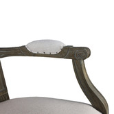 Naturally Provinicial Renesmae Linen Dining Chair