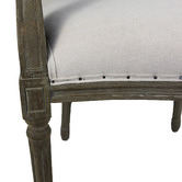 Naturally Provinicial Renesmae Linen Dining Chair