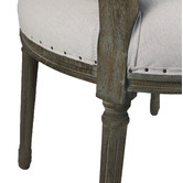 Naturally Provinicial Renesmae Linen Dining Chair