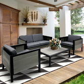 Naturally Provinicial 4 Seater Arcadia Outdoor Sofa Set