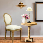 Naturally Provinicial Samiha Wooden Dining Chairs