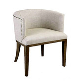 Naturally Provinicial Maxime Fabric Tub Chair