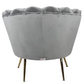 Naturally Provinicial Pelias Velvet Armchair