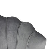 Naturally Provinicial Pelias Velvet Armchair