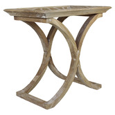 Naturally Provinicial Elliott Oak Side Table