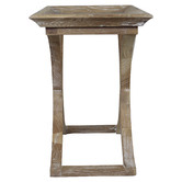 Naturally Provinicial Elliott Oak Side Table