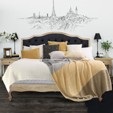 Naturally Provinicial Osborne Upholstered Bed
