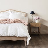 Naturally Provinicial Harriett American Oak Bedside Table