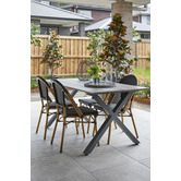 Naturally Provinicial 180cm Burmese Outdoor Dining Table