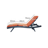 Naturally Provinicial Archela Outdoor Lounge Seat Cushion