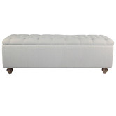 Naturally Provinicial Namu Upholstered Ottoman Bench