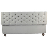 Naturally Provinicial Namu Upholstered Ottoman Bench