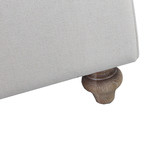 Naturally Provinicial Namu Upholstered Ottoman Bench