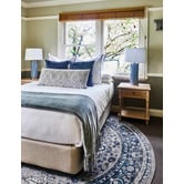 Naturally Provinicial Harriett American Oak Bedside Table