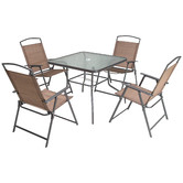 Naturally Provinicial 4 Seater Ella Outdoor Dining Table &amp; Chair Set