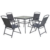 Naturally Provinicial 4 Seater Ella Outdoor Dining Table &amp; Chair Set