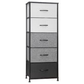 Naturally Provinicial Chrisley 5 Drawer Tallboy
