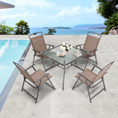 Naturally Provinicial 4 Seater Ella Outdoor Dining Table &amp; Chair Set