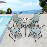 Naturally Provinicial 4 Seater Ella Outdoor Dining Table &amp; Chair Set