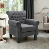 Naturally Provinicial Dumas Upholstered Armchair