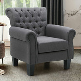 Naturally Provinicial Dumas Upholstered Armchair