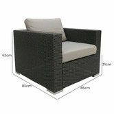Naturally Provinicial Kate Outdoor Lounge Chair