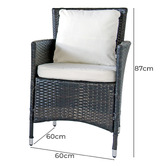 Naturally Provinicial 2 Seater Herand Outdoor Lounge Set