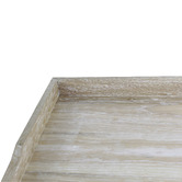 Naturally Provinicial French Country One Drawer Bedside Table With Pull Out Shelf