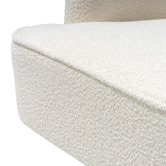 Naturally Provinicial Krishna Boucle Swivel Accent Chair