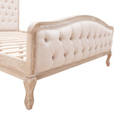 Naturally Provinicial Sorin Oak Wood Bed