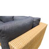 Naturally Provinicial 5 Seater Stelian PE Rattan Outdoor Modular Lounge Set
