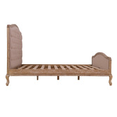 Naturally Provinicial Sorin Oak Wood Bed