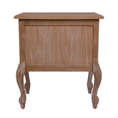 Naturally Provinicial Tania Oak Wood Bedside Table
