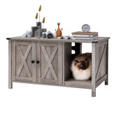 Naturally Provinicial Sanda Multifunctional Cat Litter Box Enclosure