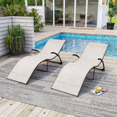 Naturally Provinicial Riley Sun Loungers