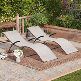 Naturally Provinicial Riley Sun Loungers